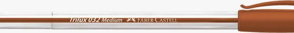 20211026124800 faber castell stylo ballpoint 1 0mm me kafe melani trilux 032